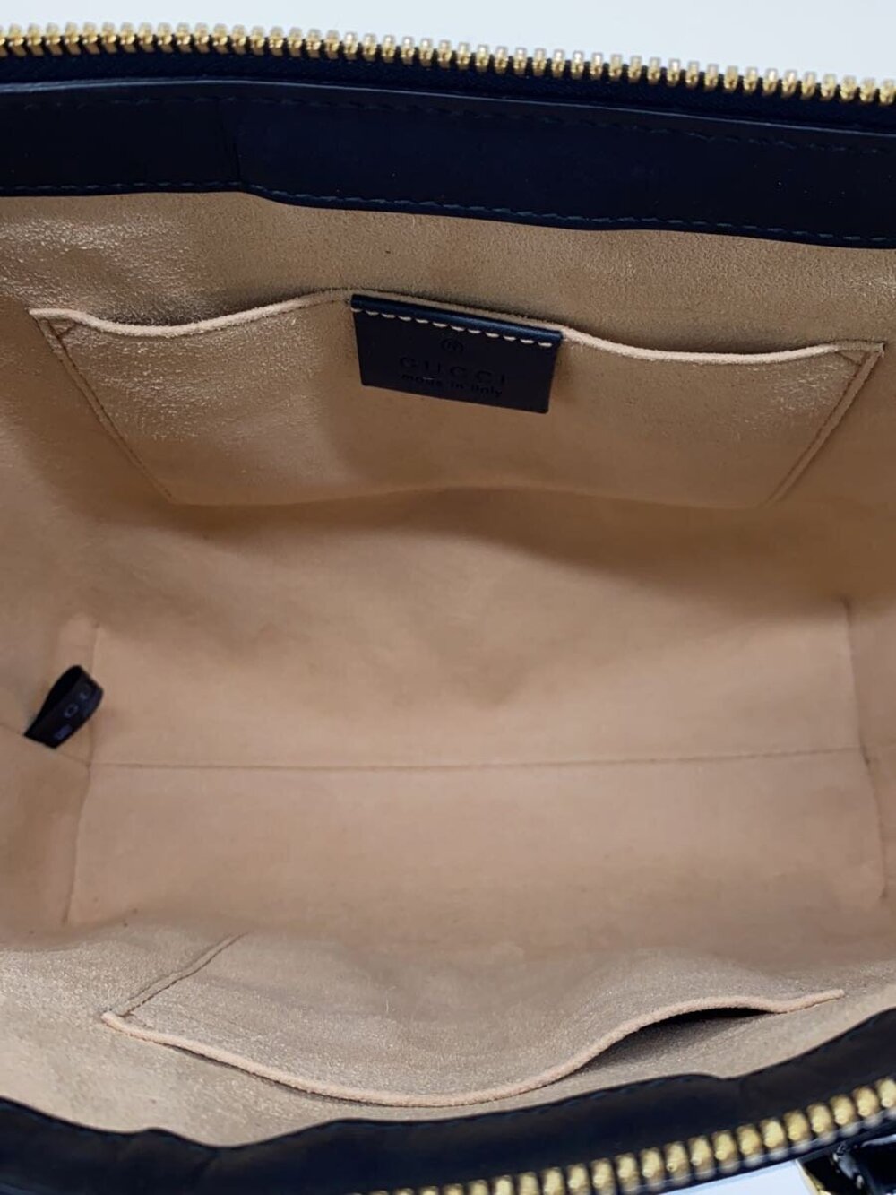 Gucci Tote Bag Ophidia GG Supreme Canvas Black - Picture 6 of 7